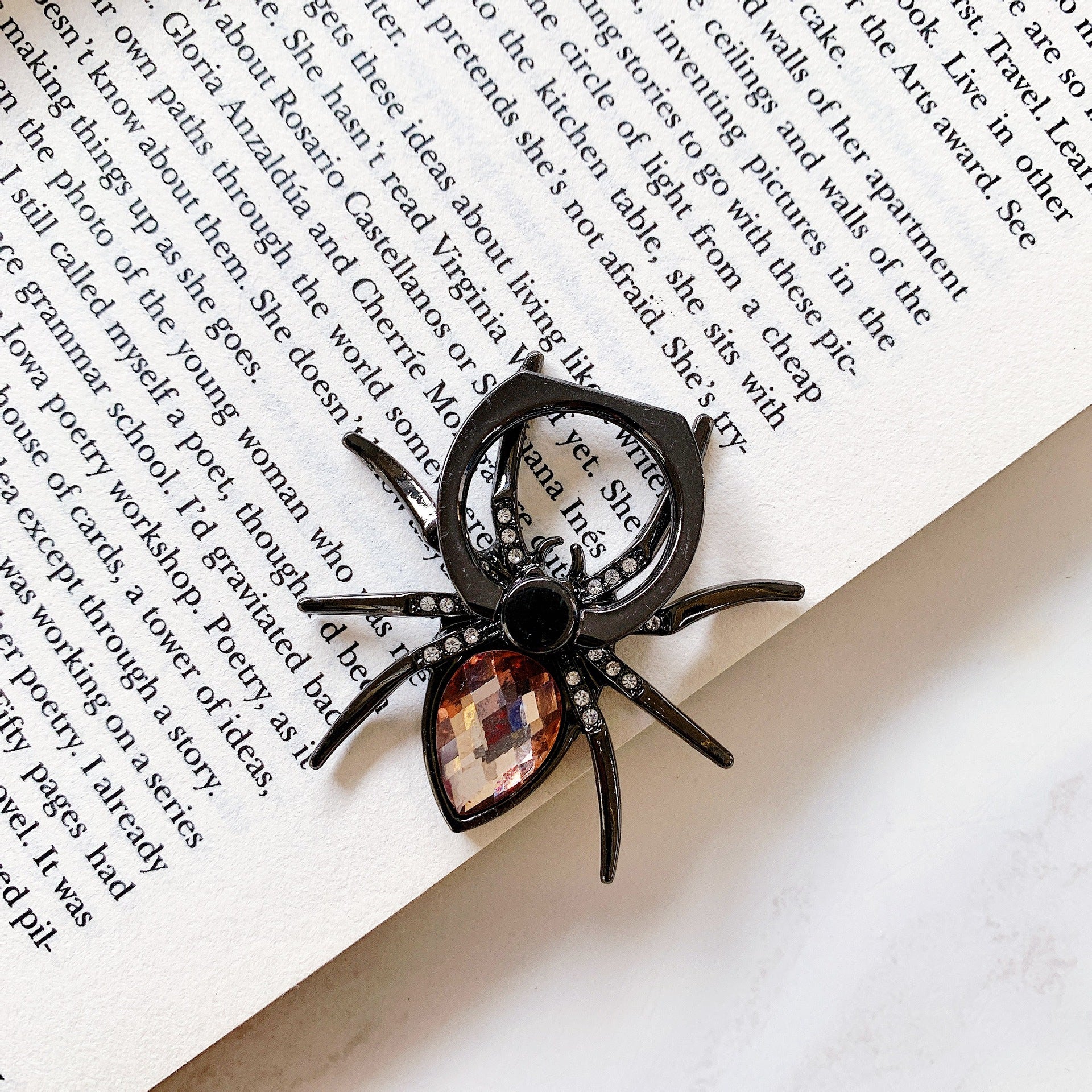 Soportes de teléfonos móviles de la araña de electroplatación de escritorio de escritorio al por mayor